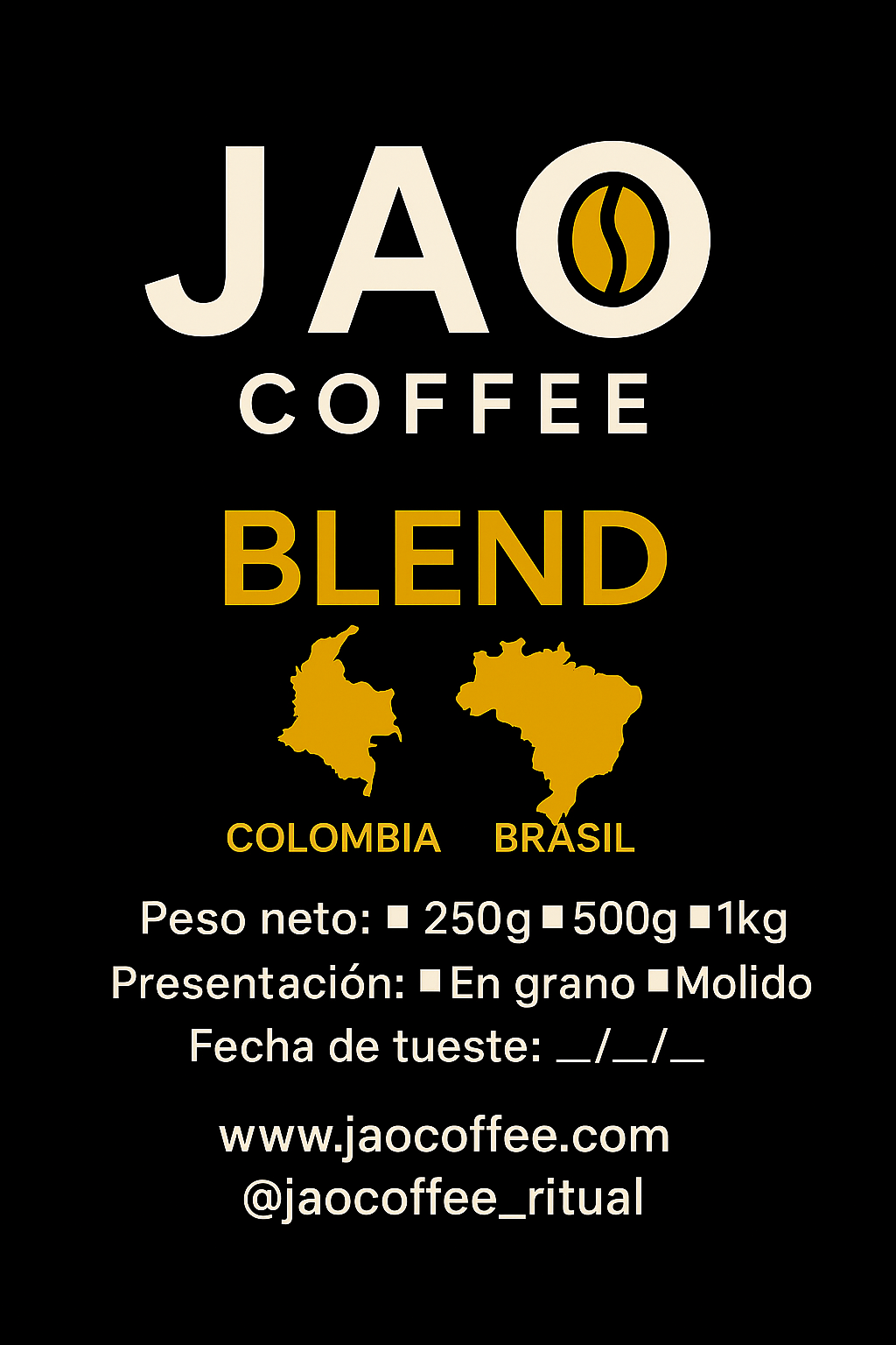 ORÍGENES (BLEND) - COLOMBIA X BRASIL